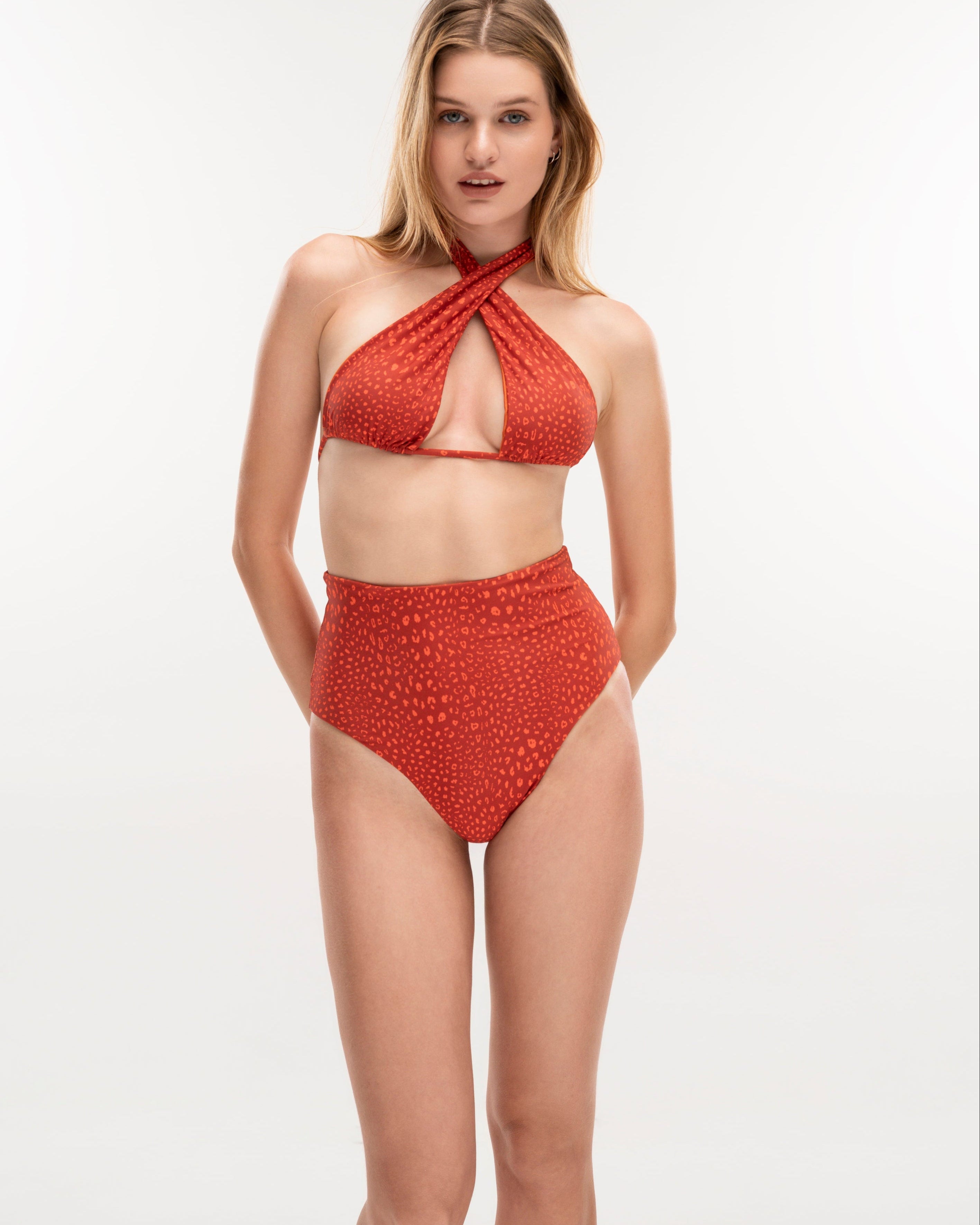 Savannah Crunch double face bikini