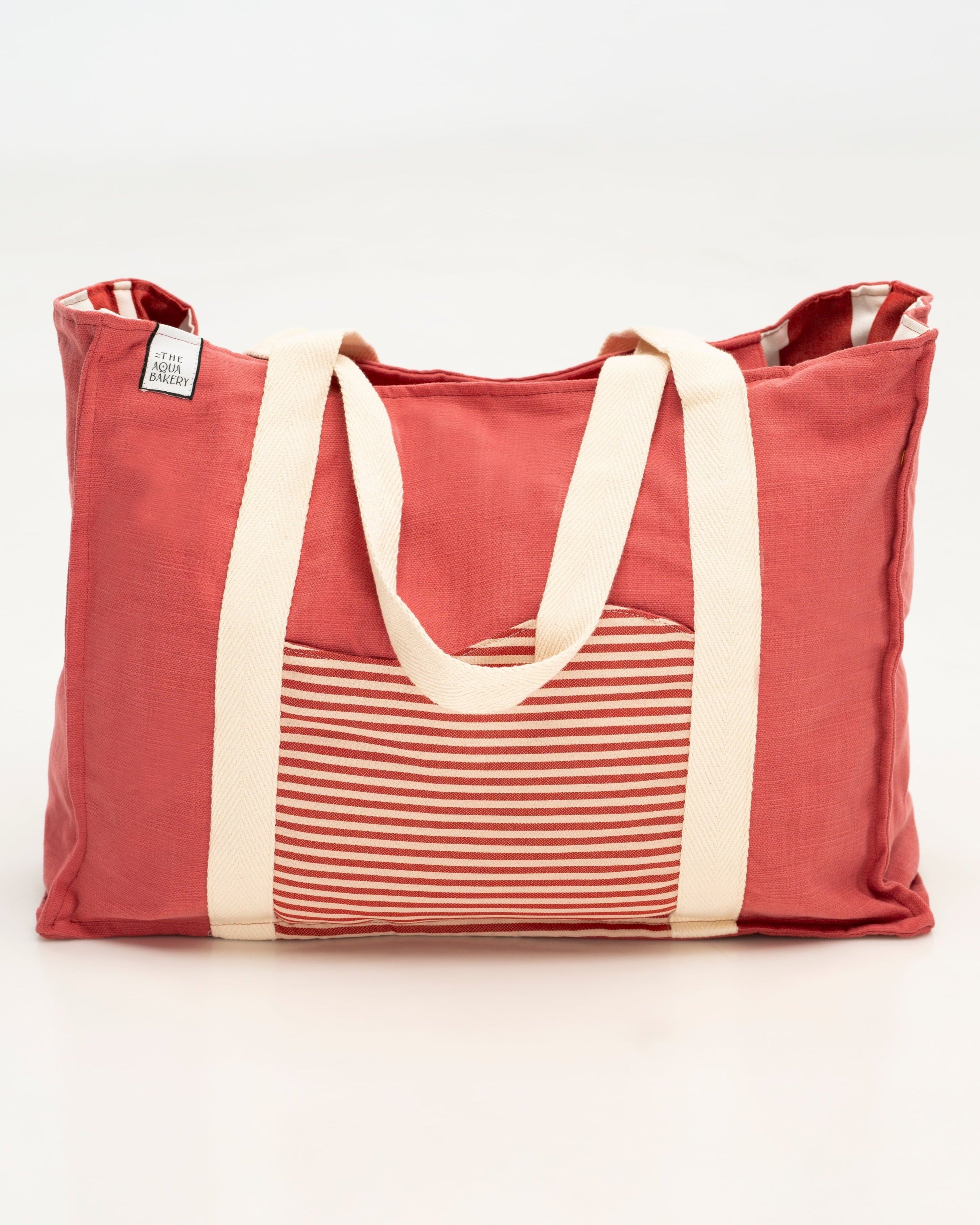 The Oversized Aprox bag in stripes