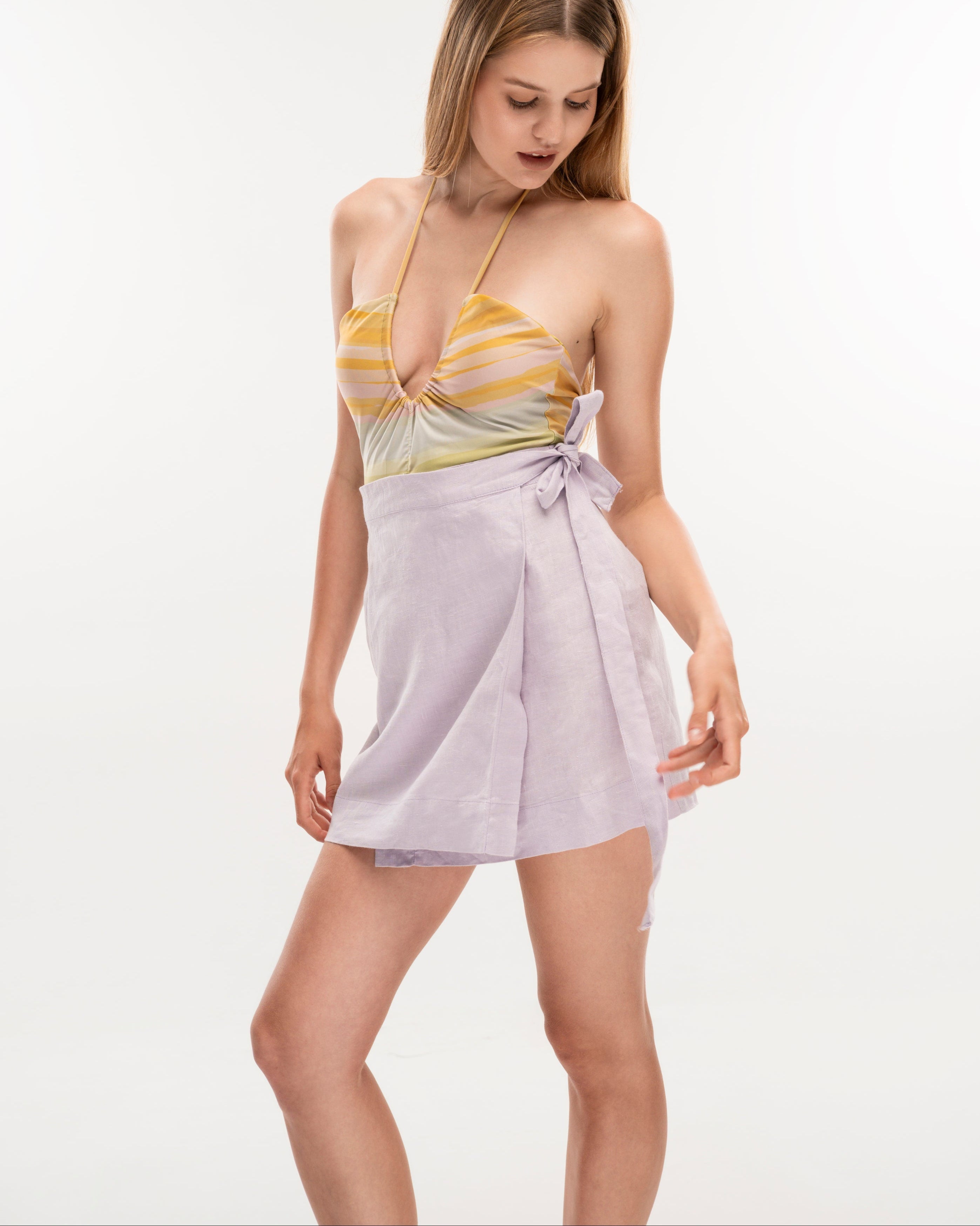 Sugarcover Lavender wrap skirt