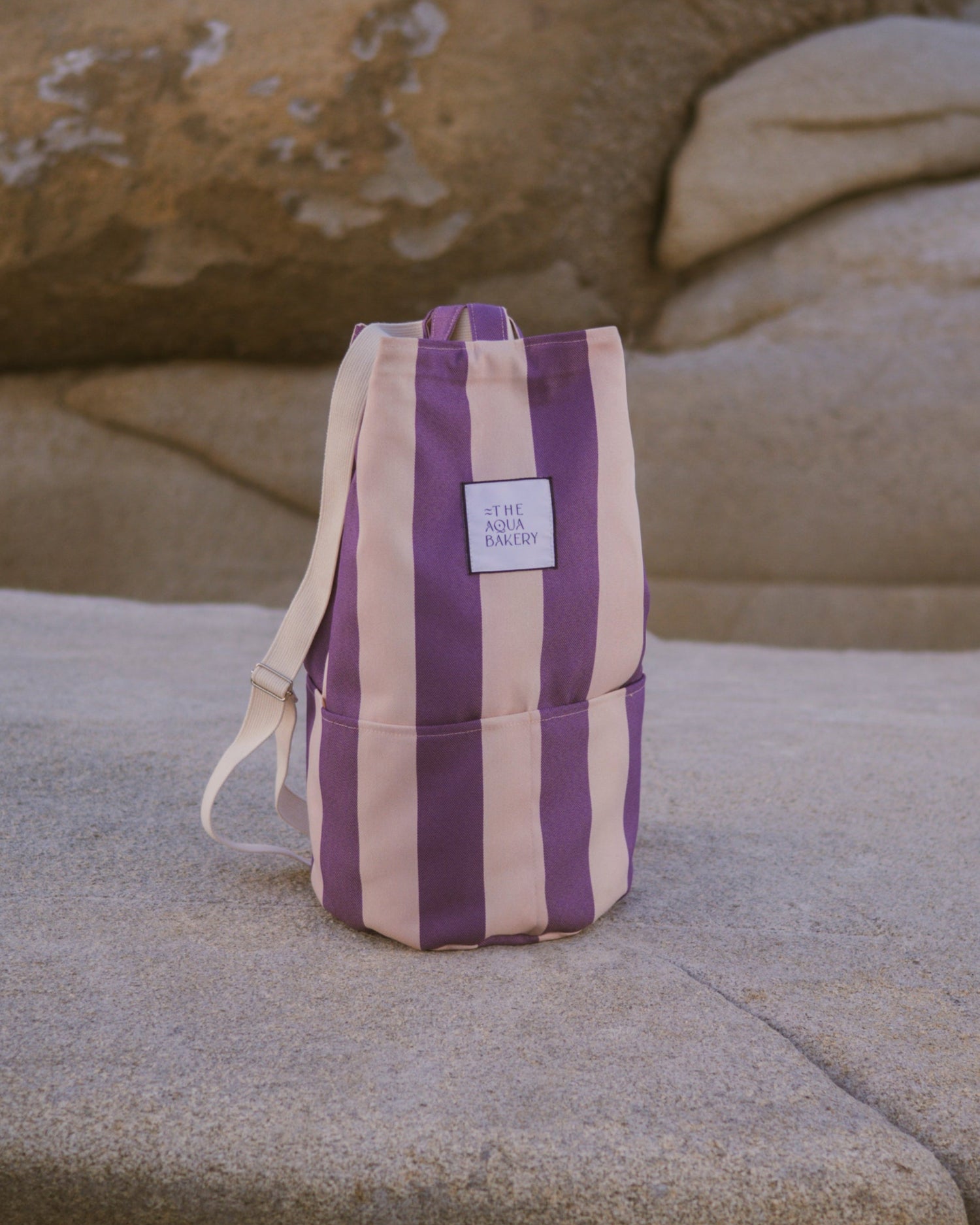 The Lavender striped Sailor Sack