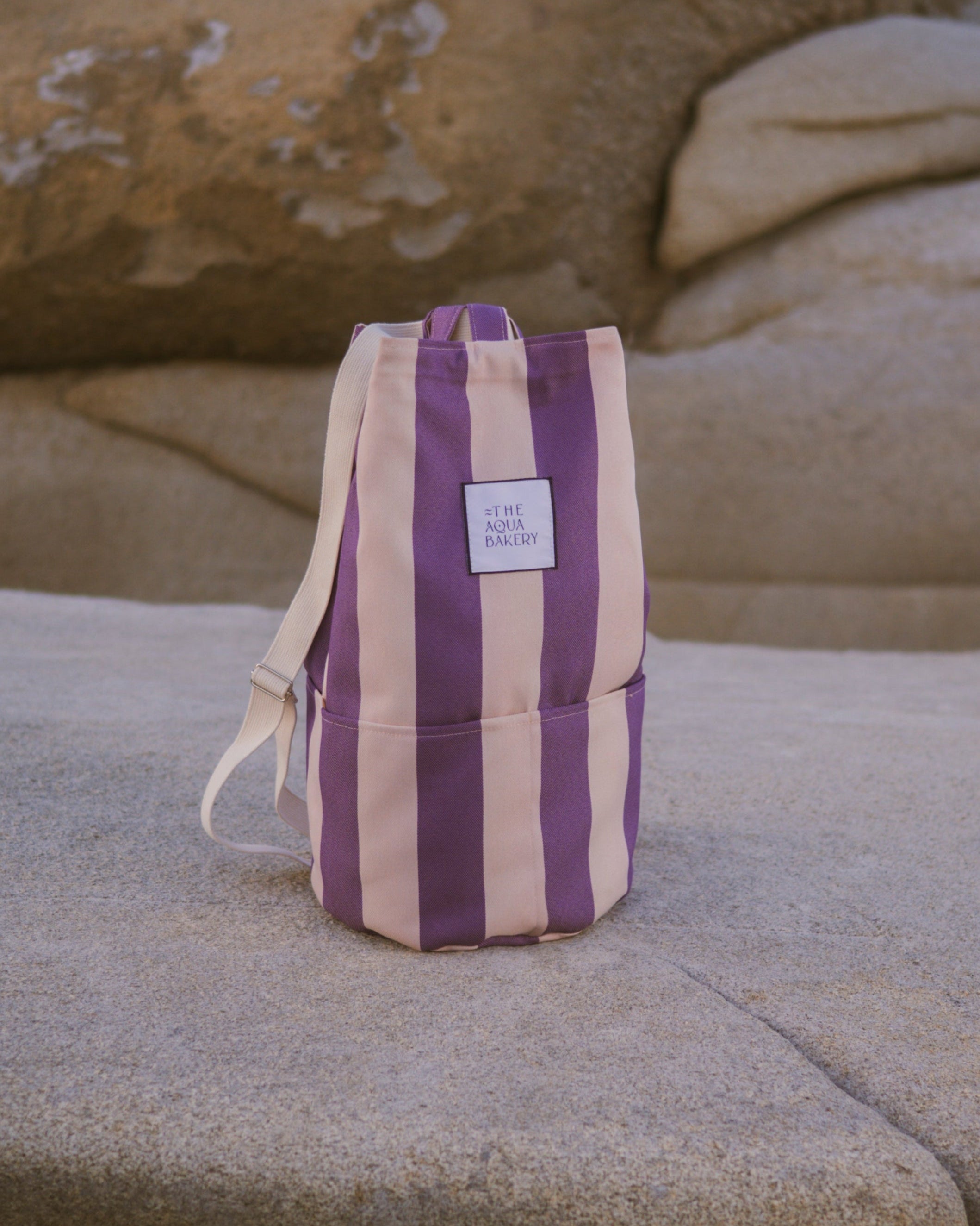The Lavender striped Sailor Sack