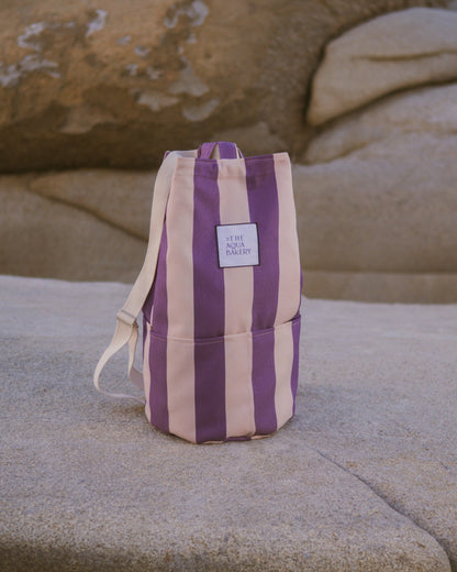 The Lavender striped Sailor Sack