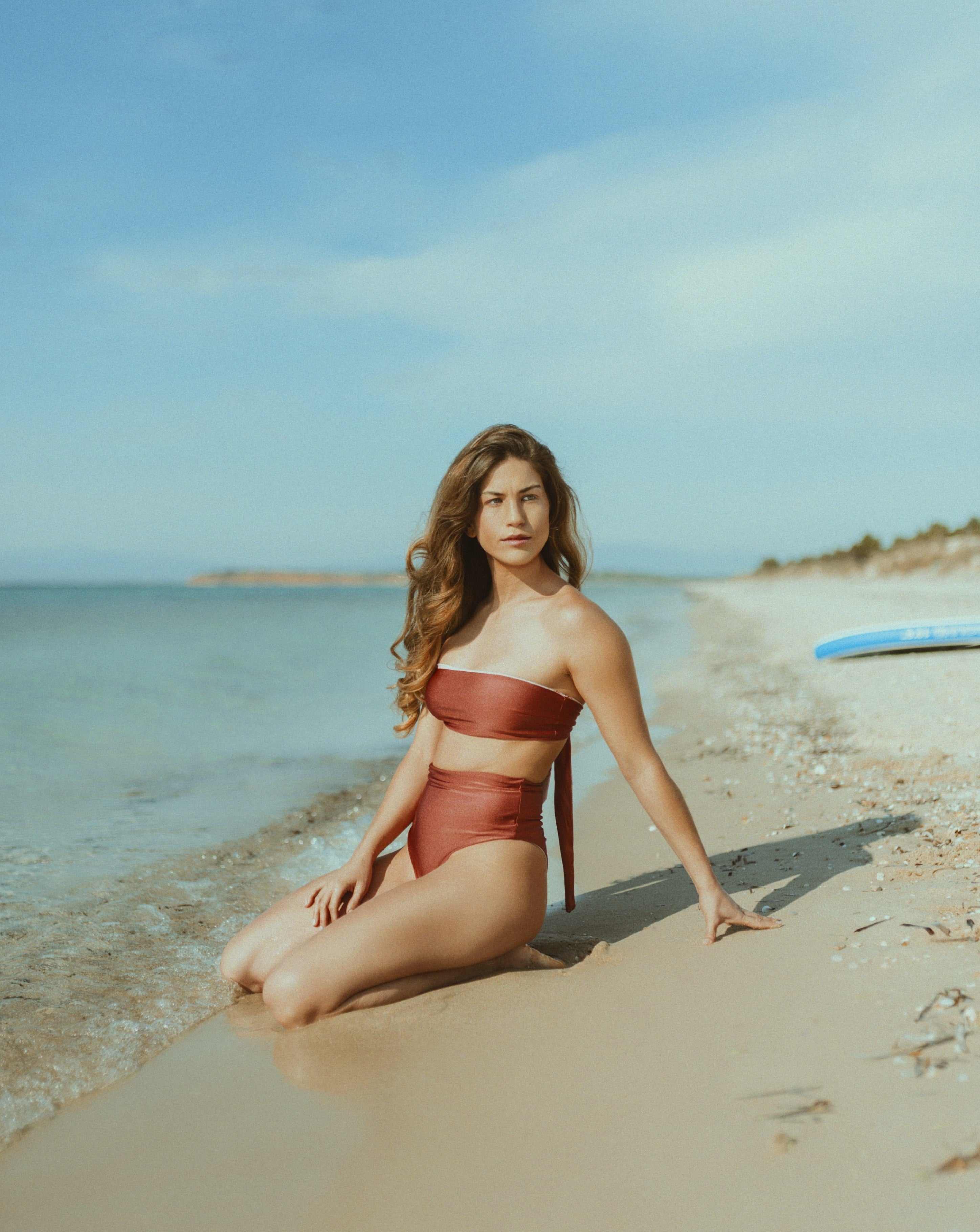 Rose Water Strudel double-face bikini