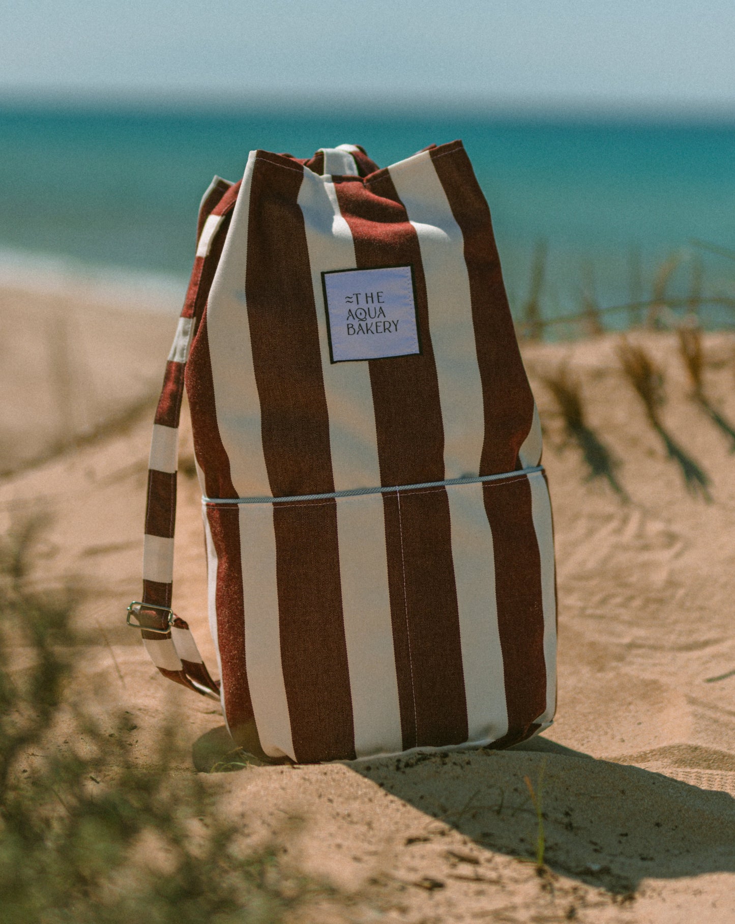 The sienna striped Sailor Sack