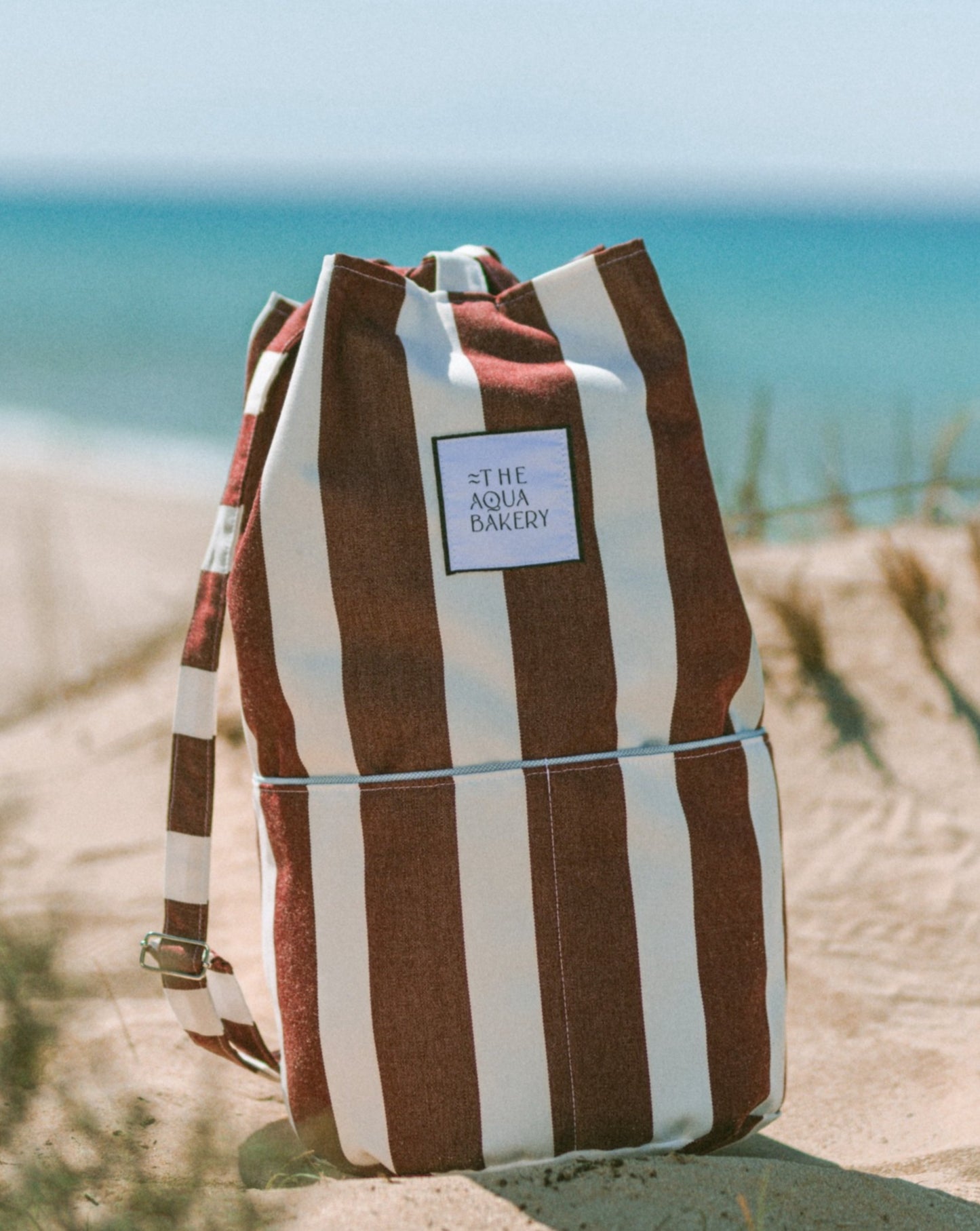 The sienna striped Sailor Sack