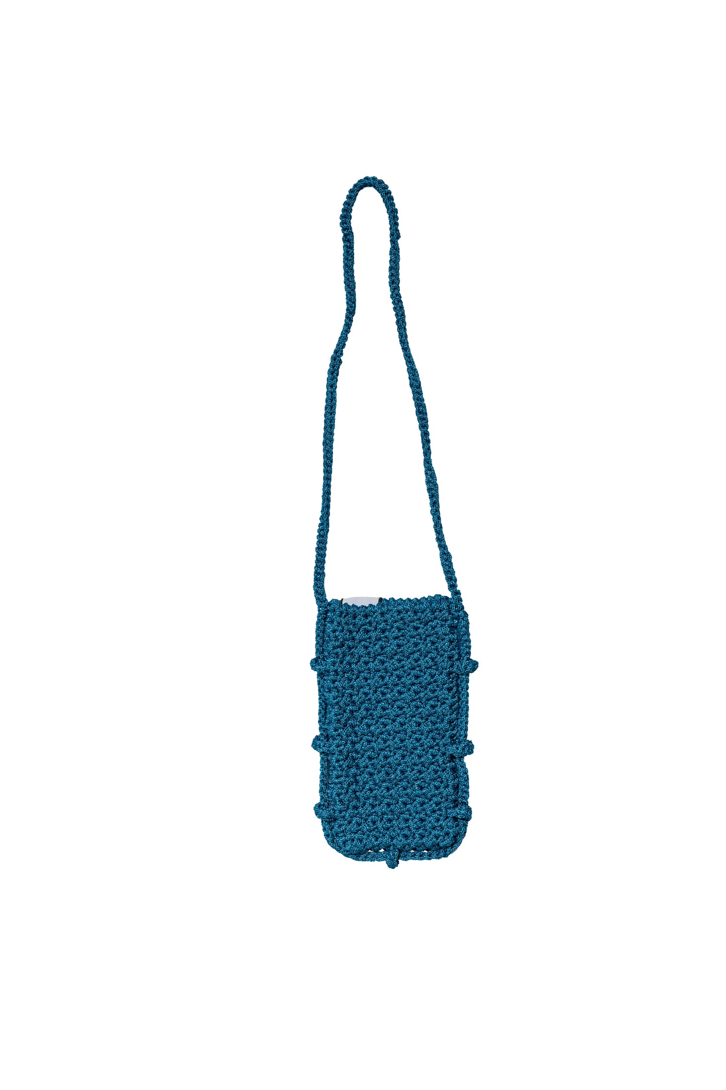 Neck Pouch in petrol blue