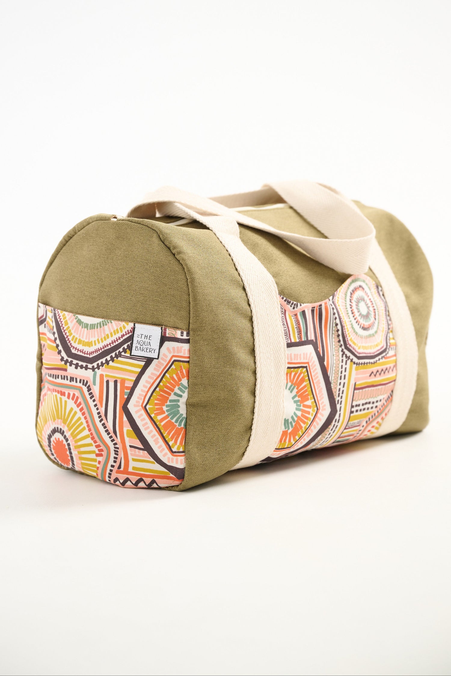 Weekend bag in khaki