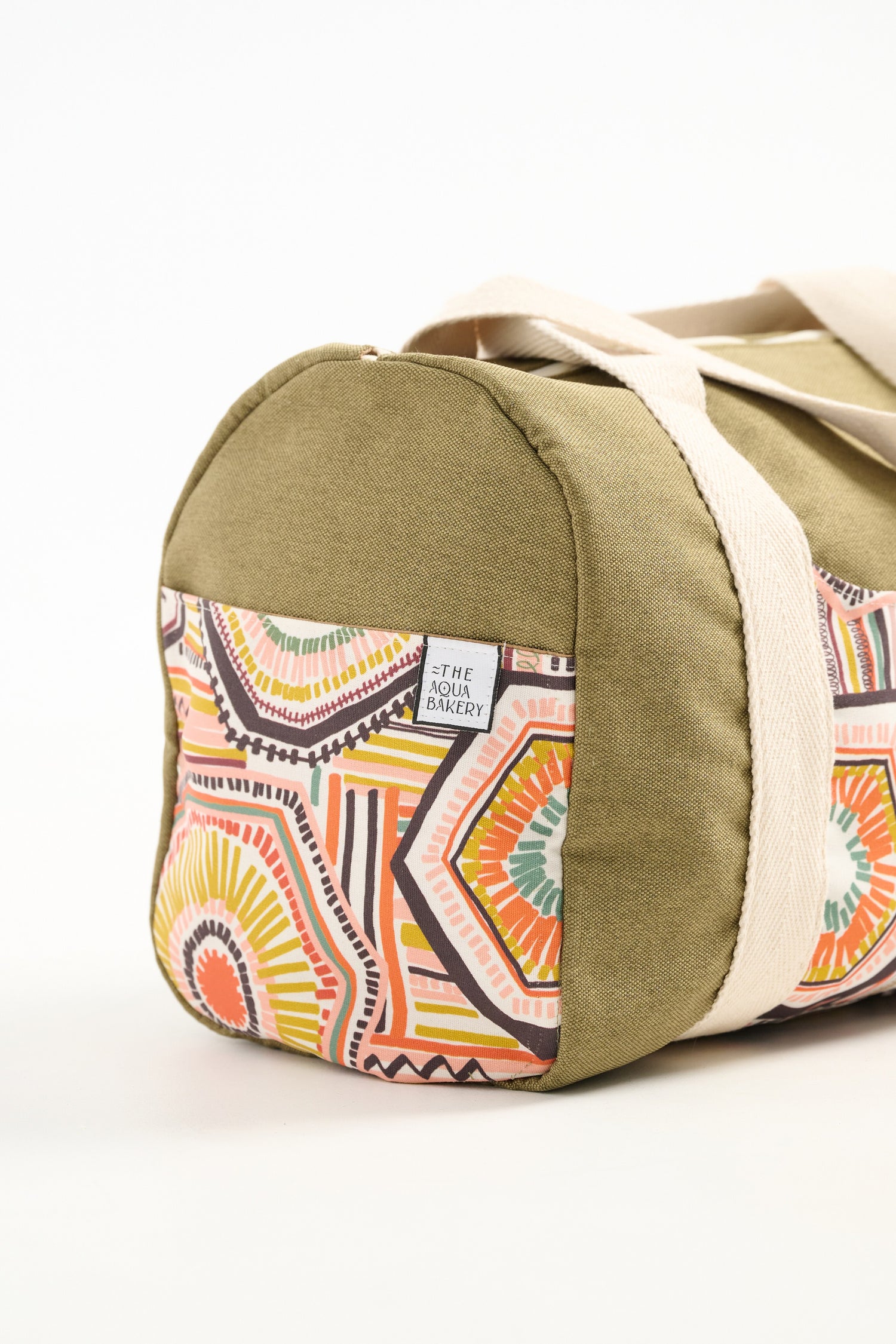 Weekend bag in khaki