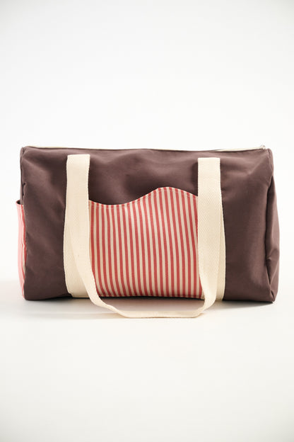 Weekend bag in chocolate