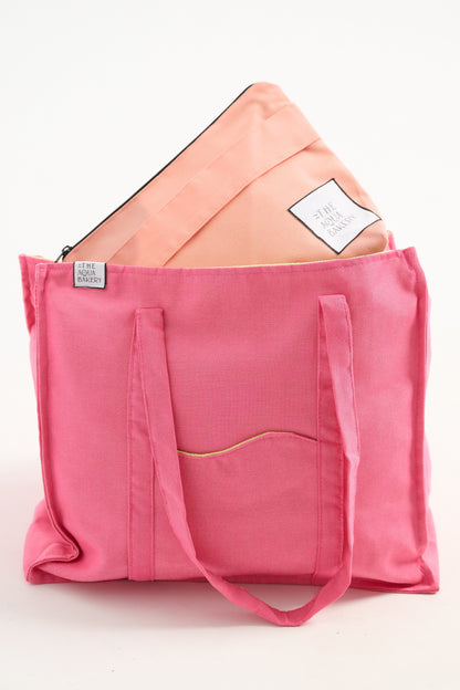 The Aprox Bag and the Cupcake  in Peach Combo