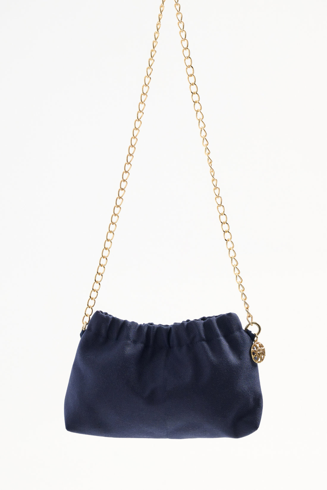 Éclair chain bag in navy