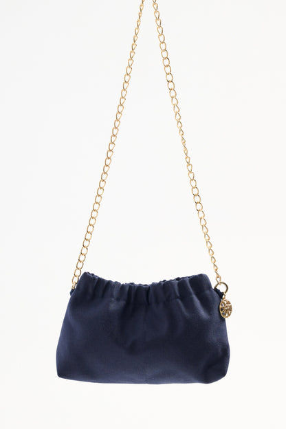 Éclair chain bag in navy
