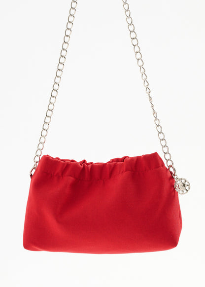Éclair chain bag in red