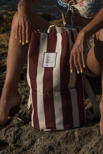 The Wine striped Sailor Sack