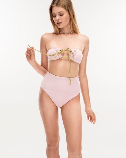Shell Marshmallow double face bikini
