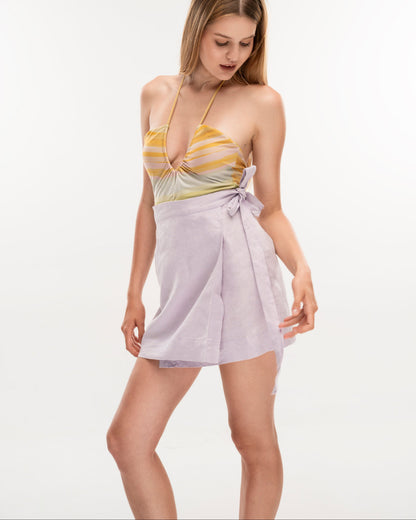 Sugarcover Lavender wrap skirt